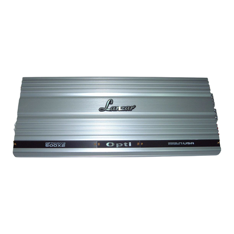 Lanzar OPTI 250x2 owner's manual