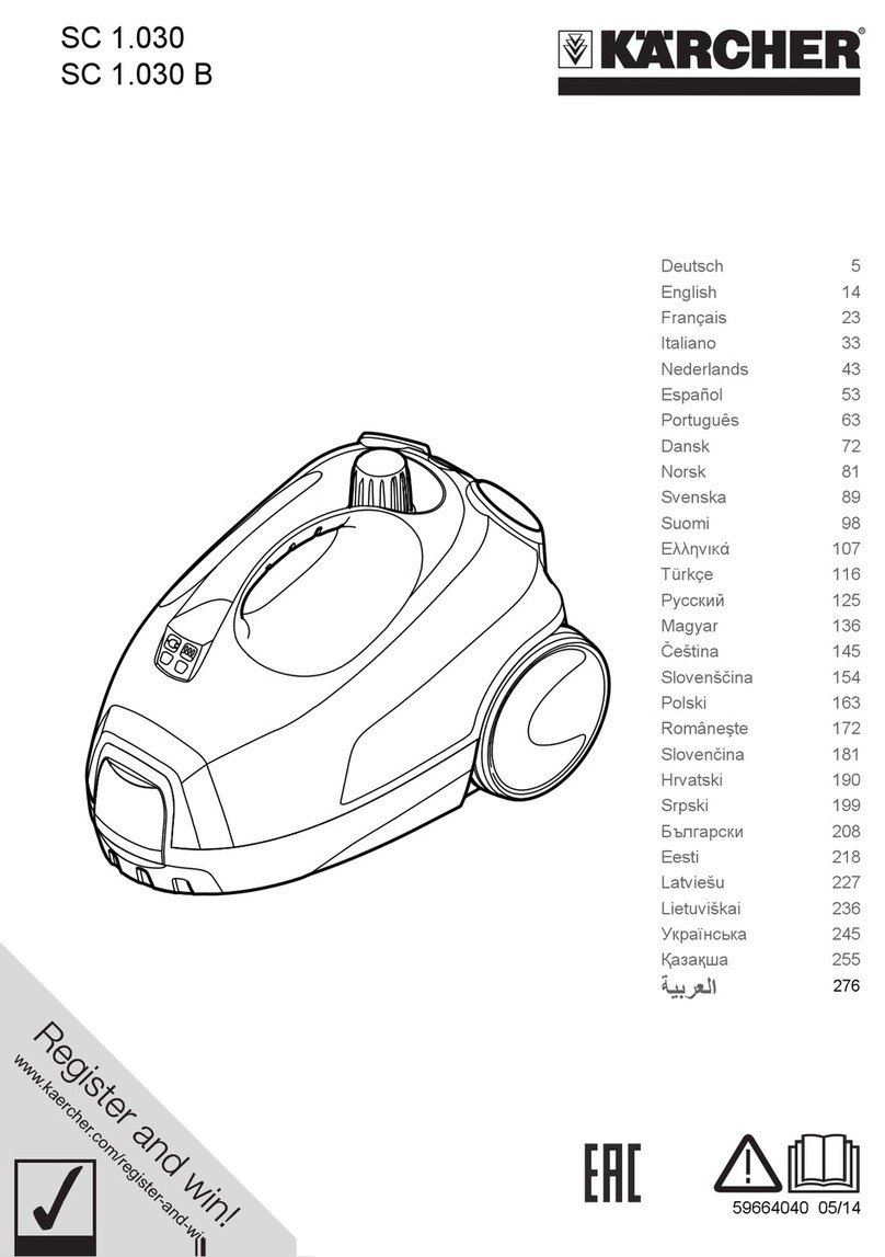 Kärcher SC 1.030 User manual