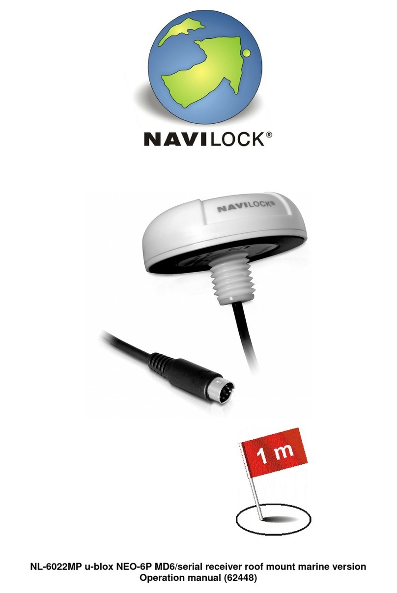 Navilock NL-6022MP u-blox NEO-6P User manual