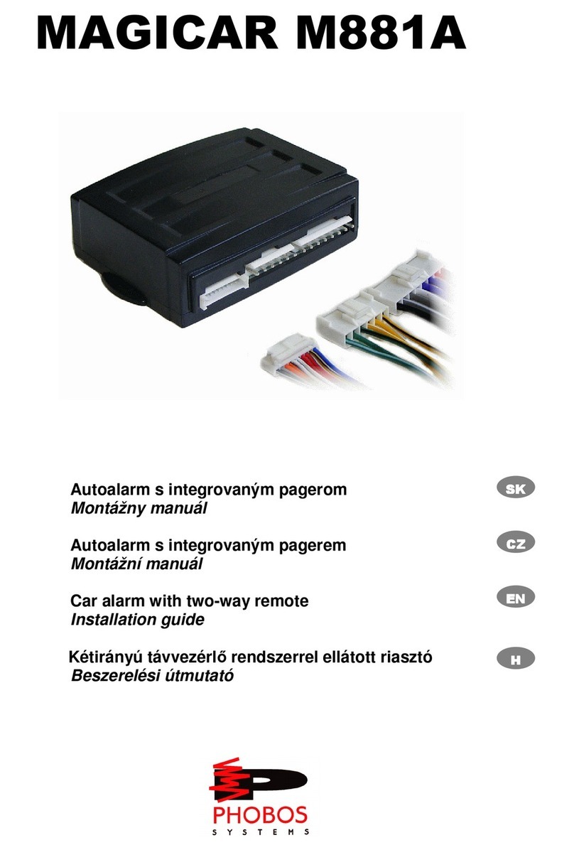 Phobos MAGICAR M881 installation guide