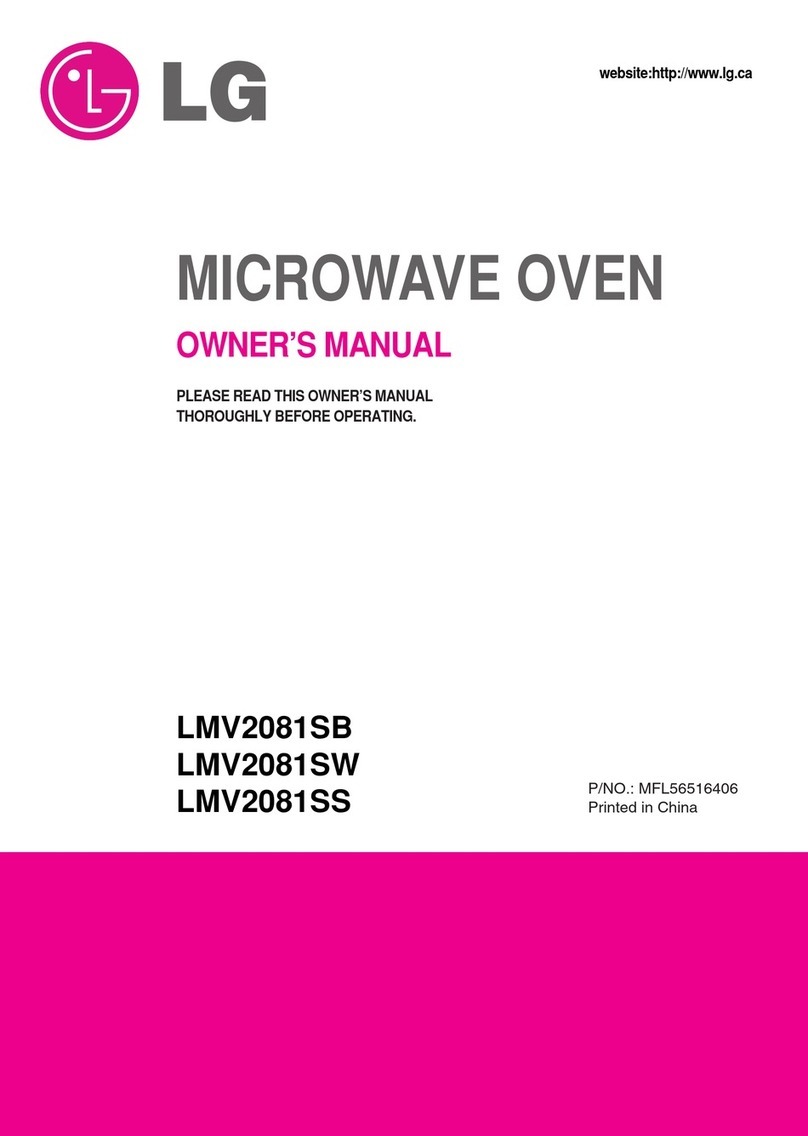 LG LMV2081SB owner's manual