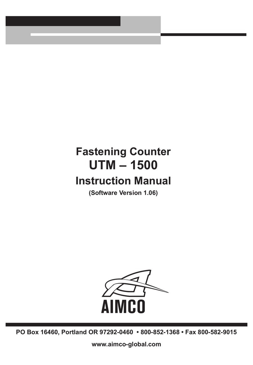 Aimco UTM-1500 instruction manual