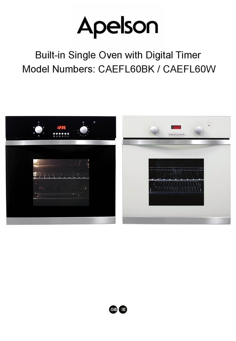 Apelson CAEFL60BK User manual