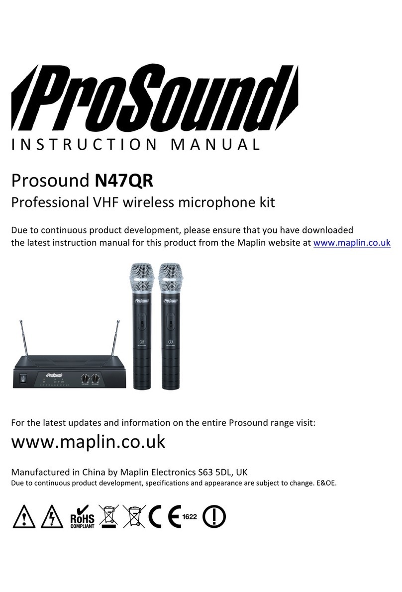 Maplin Prosound N47QR instruction manual