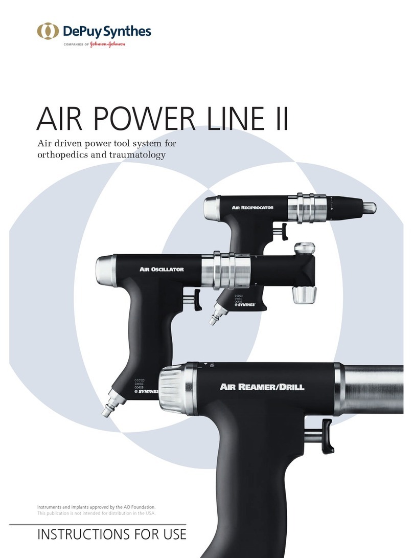 Synthes Air Power Line II Instructions for use