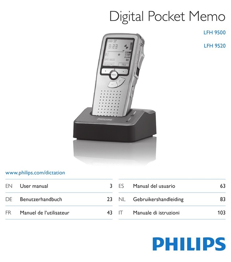 Philips LFH 9500 User manual