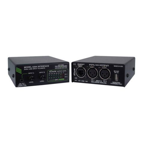 Studio Technologies 5204 User manual