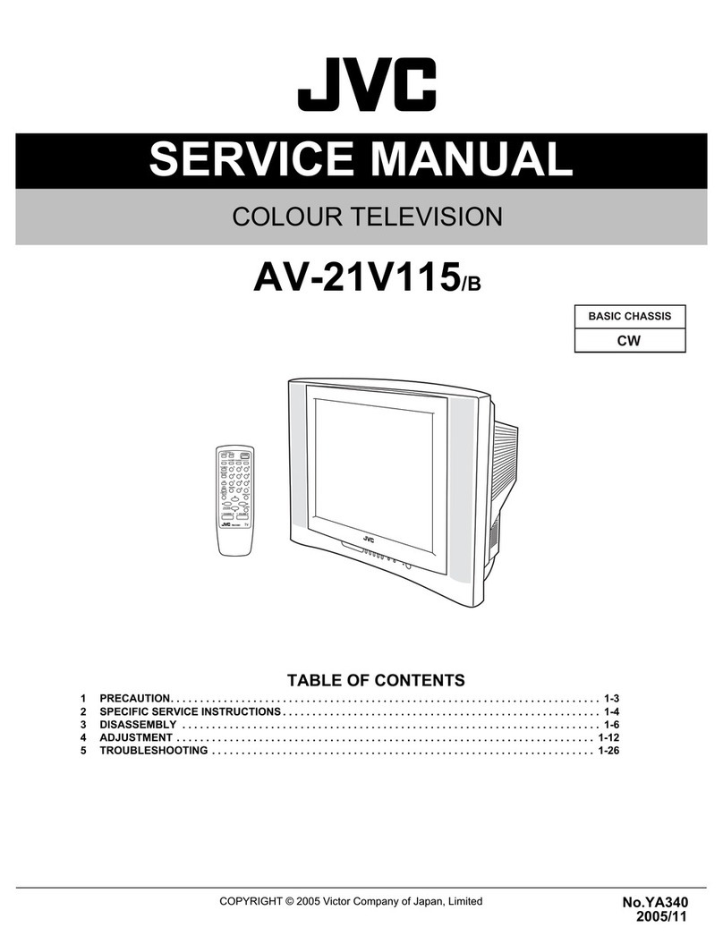 JVC AV-21V115/B User manual