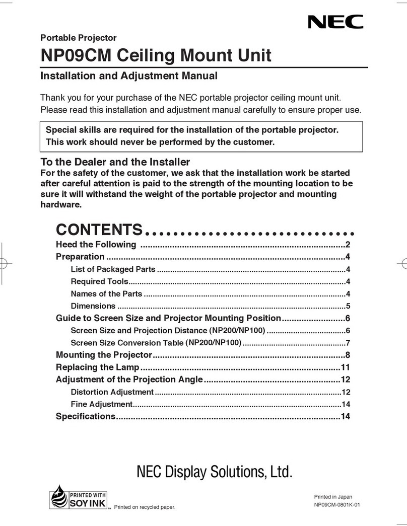 NEC NP09CM Guide