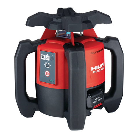 Hilti PR 30-HVS operating instructions