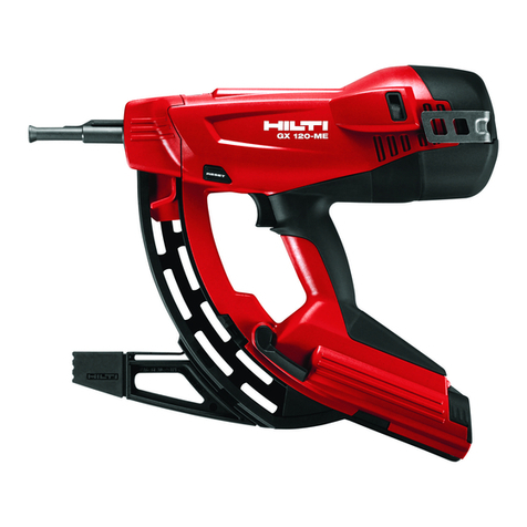 Hilti GX 120-ME User manual
