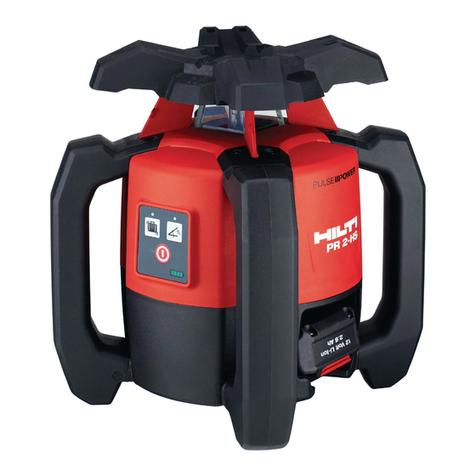 Hilti PR 2-HS User manual