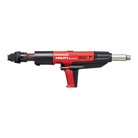 Hilti DX 351-CT operating instructions
