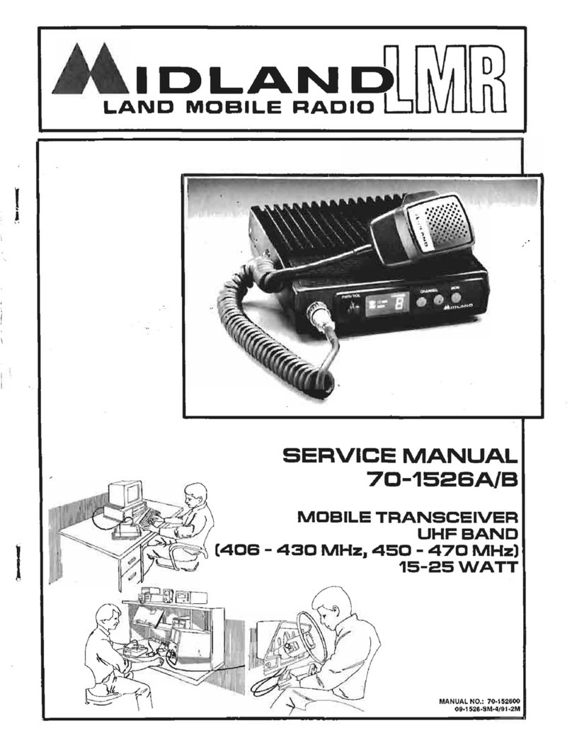 Midland 70-1526A/B Service manual