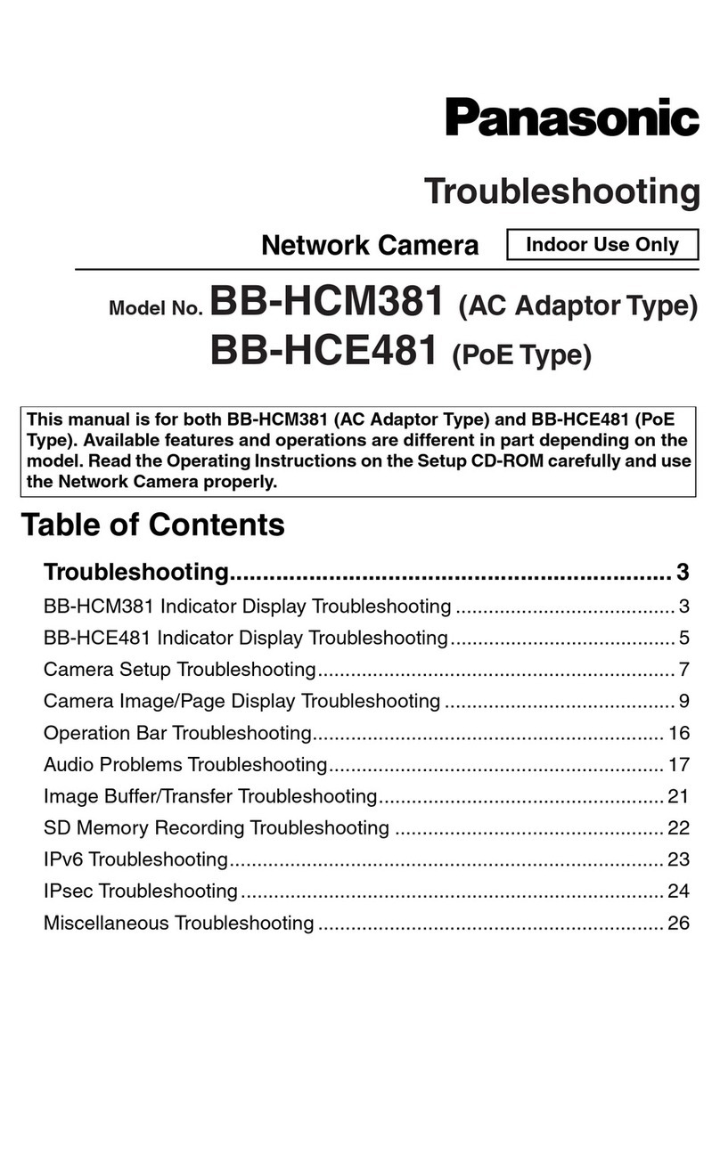 Panasonic BB-HCM381 Operating instructions
