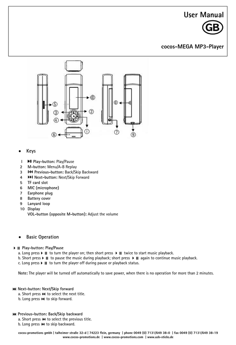 Cocos MEGA User manual