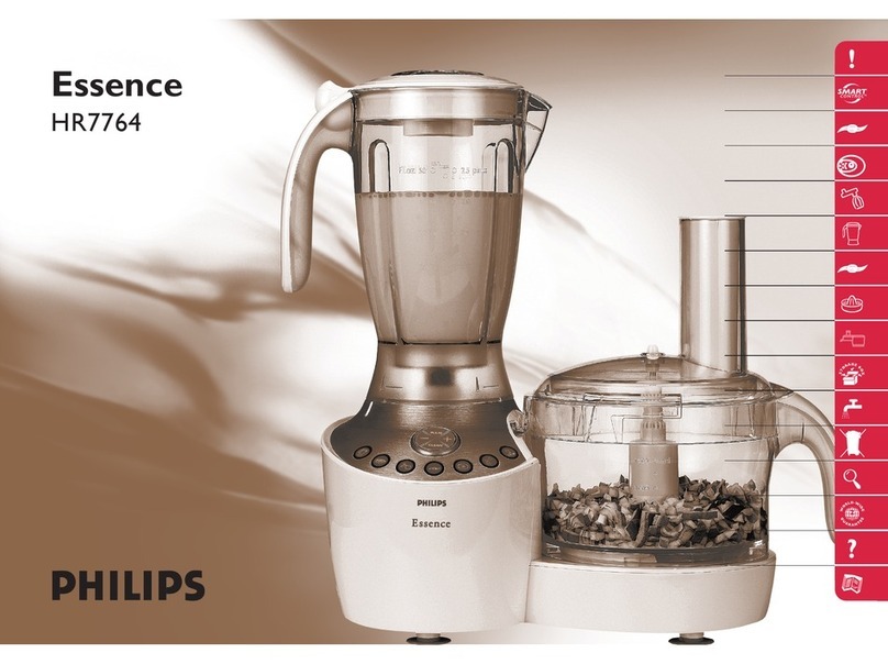 Philips Essence HR7764 User manual