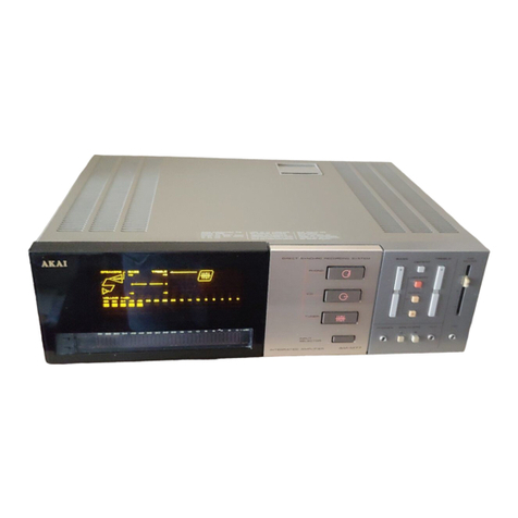Akai AM-M77 User manual