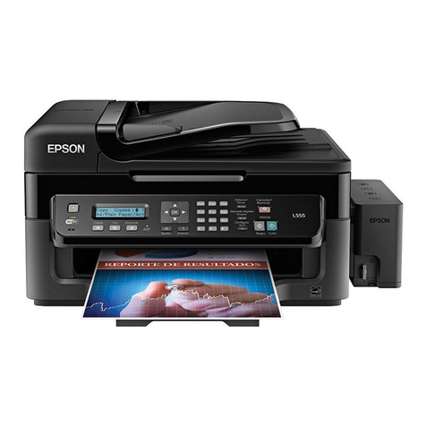 Epson L555 User guide