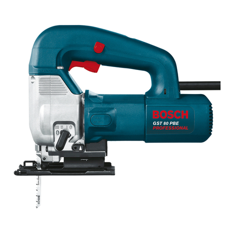 Bosch GST 80 PB User manual