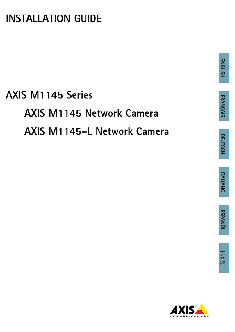 Axis M1145 User manual