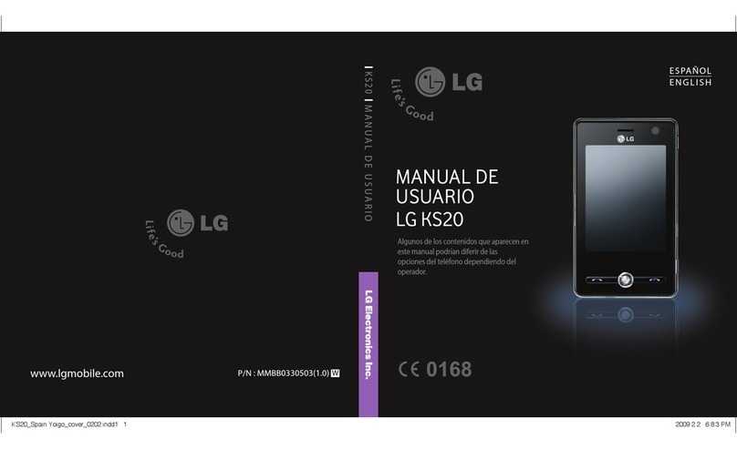 LG KS20 User manual