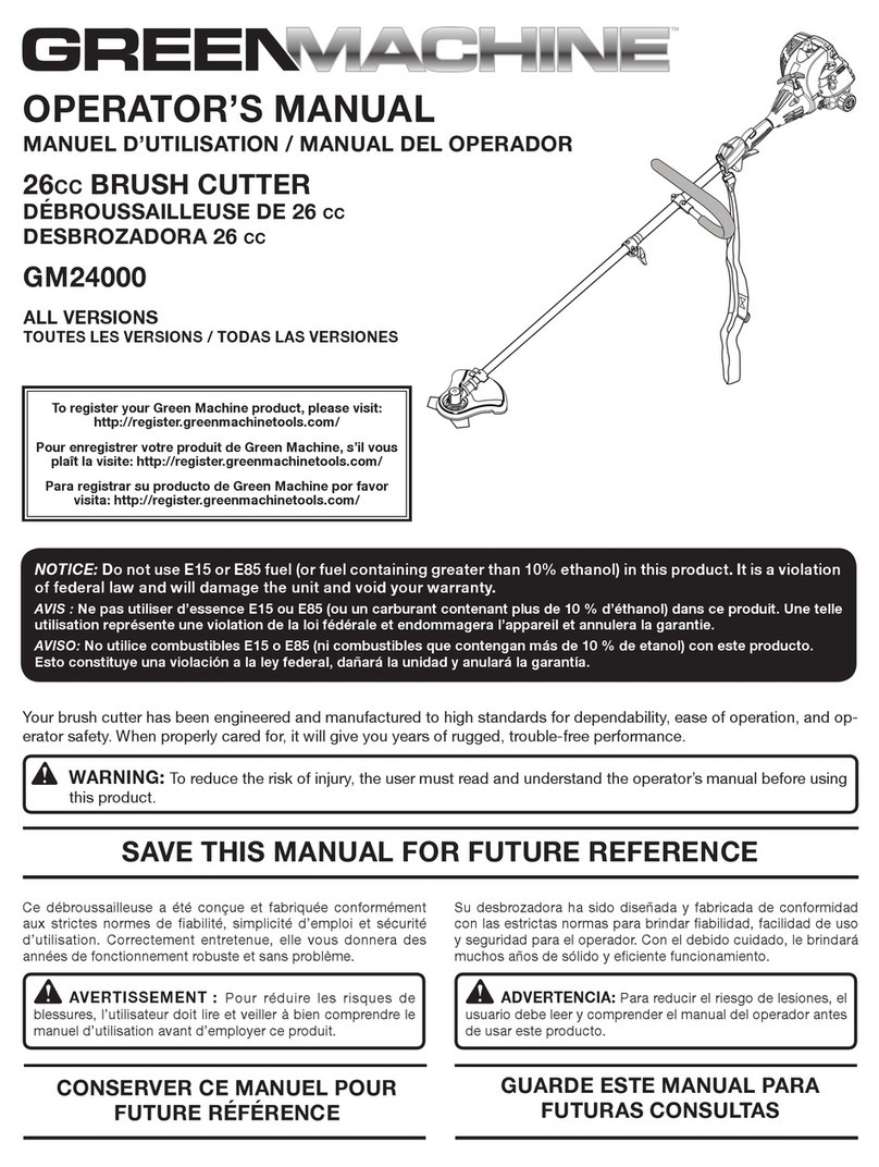 GreenMachine GM24000 Operator's manual