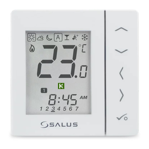 Salus VS35W Installer's/user's manual