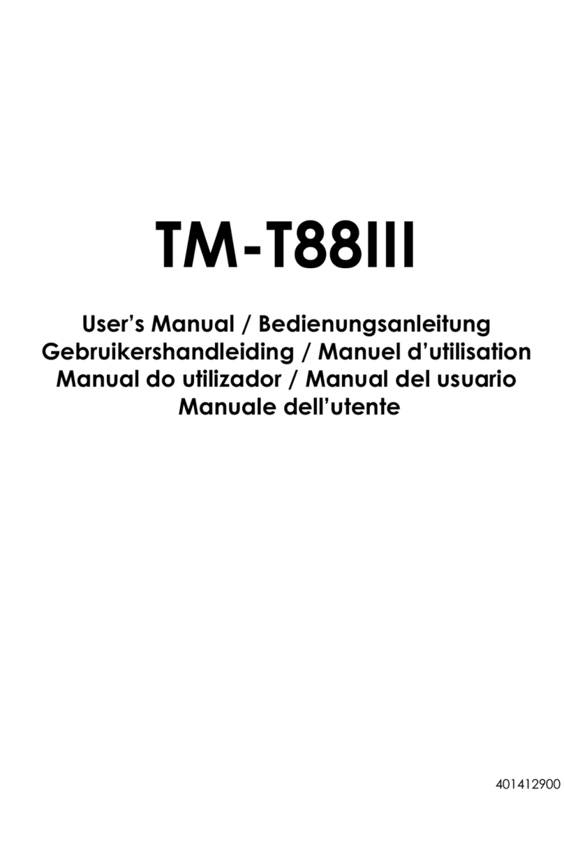 Epson TM-T88III series User manual