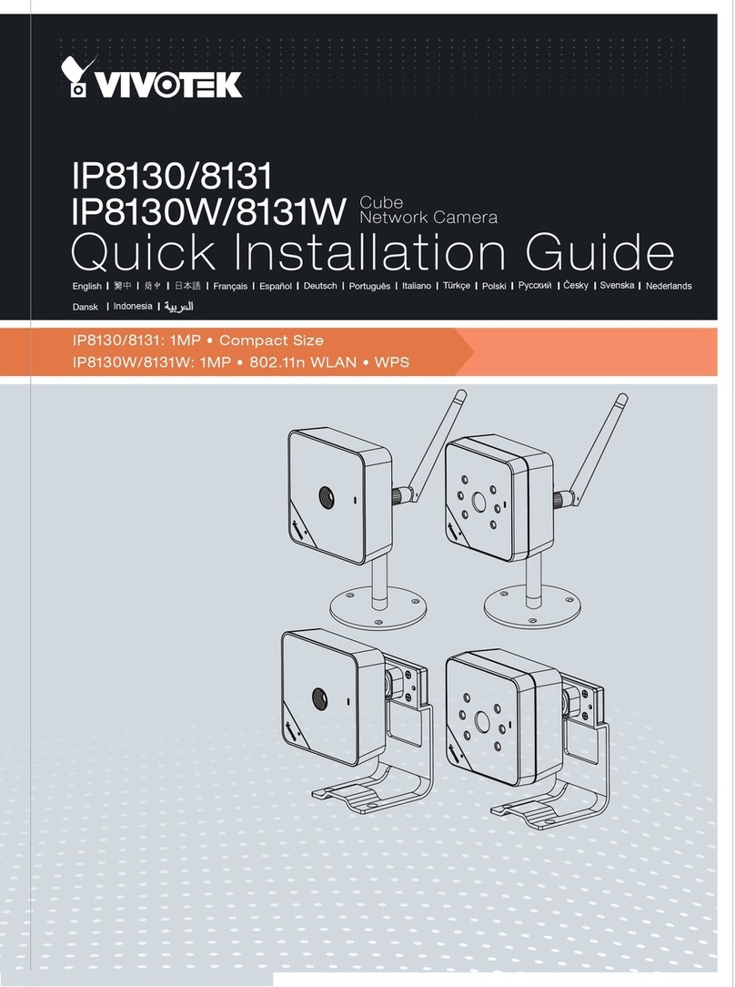 Vivotek IP8130 User manual Vivotek IP8130 User manual