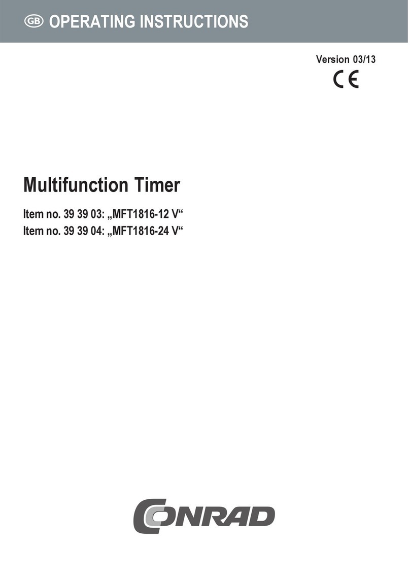 Conrad MFT1816-12 V User manual