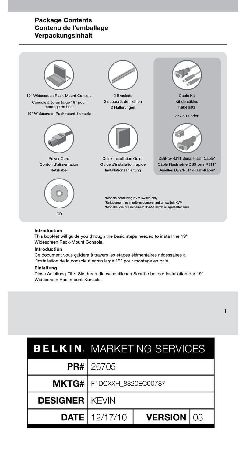 Belkin F1DC101H Quick installation guide