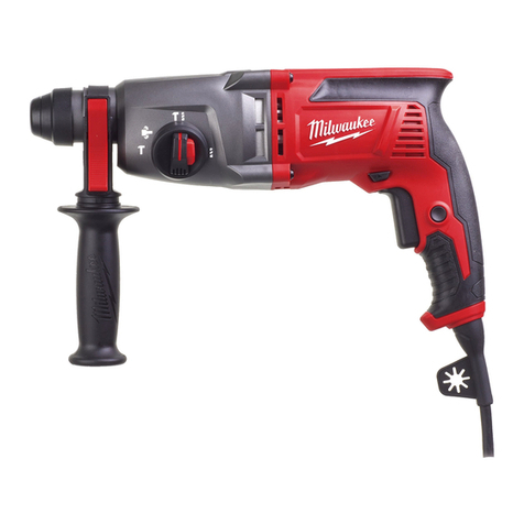 Milwaukee PFH 26 User manual