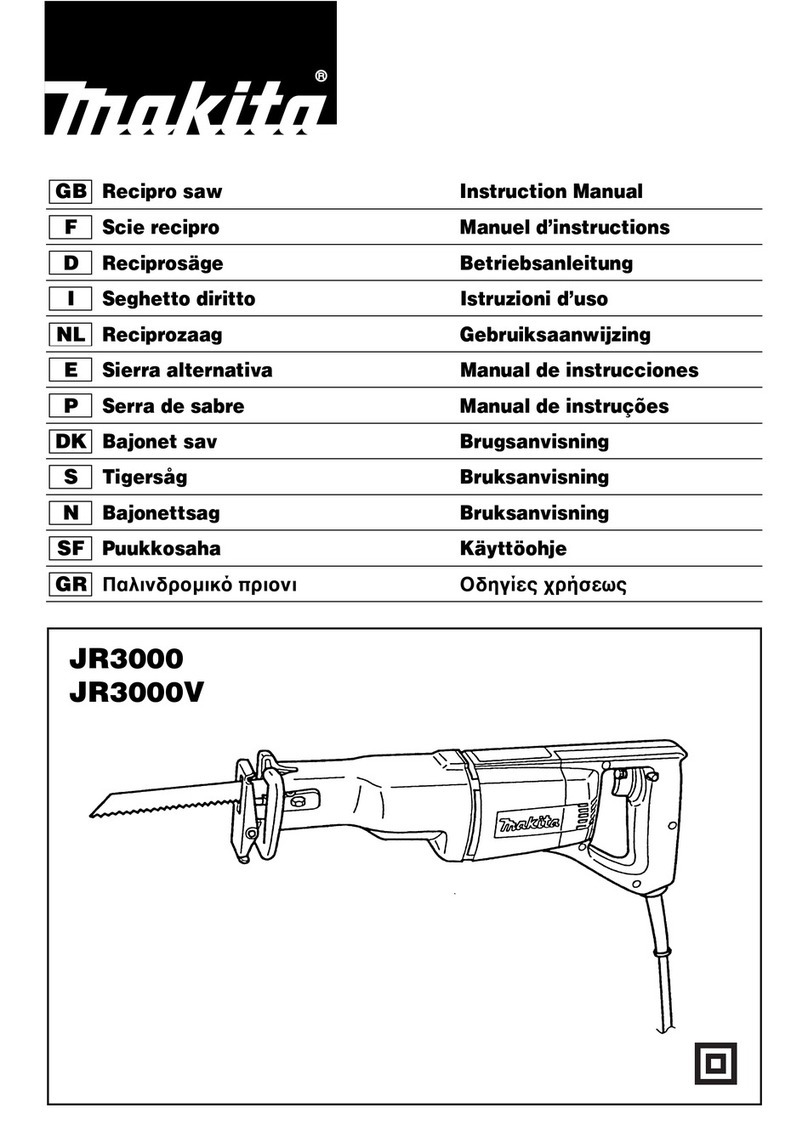 Makita JR3000 instruction manual