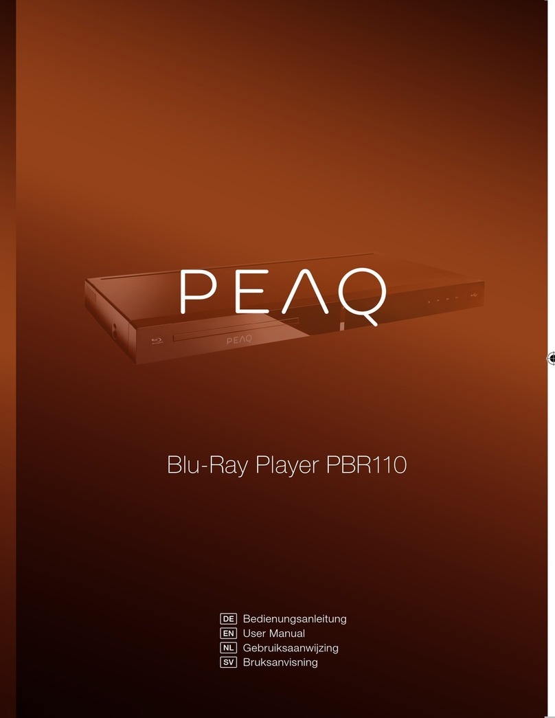 Peaq PBR110 user manual
