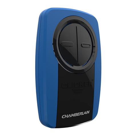 Chamberlain KLIK3C-BL User manual