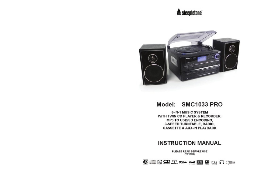 Steepletone SMC1033 instruction manual