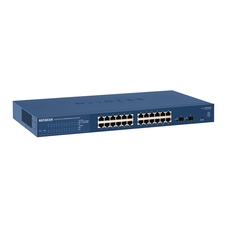 NETGEAR GS716T - ProSafe Switch Instruction Manual