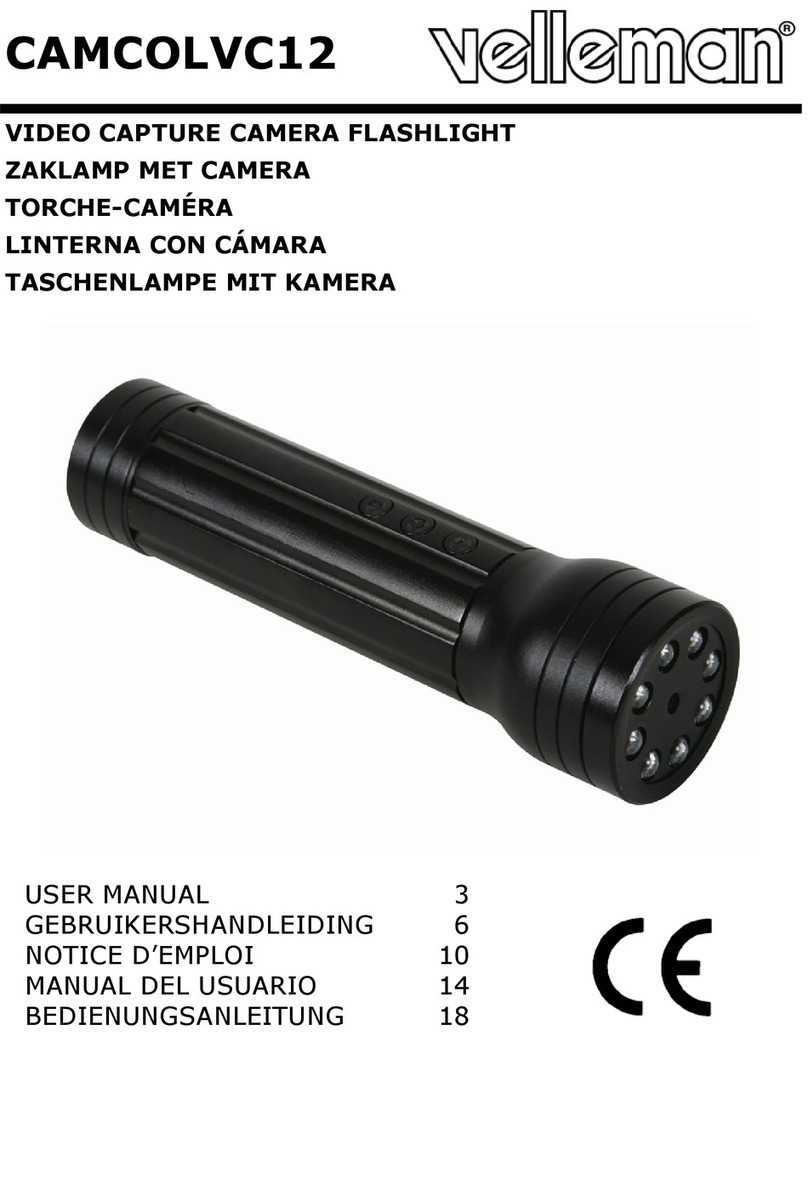 Velleman camcolvc12 User manual