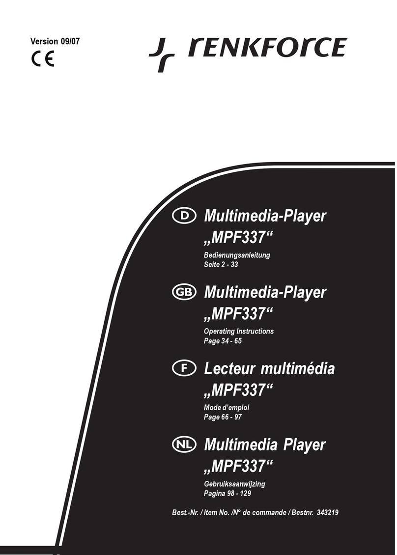 Renkforce MPF337 User manual