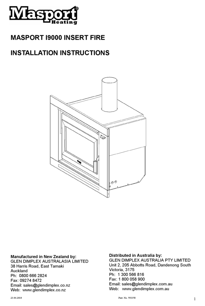 Masport I9000 Quick start guide