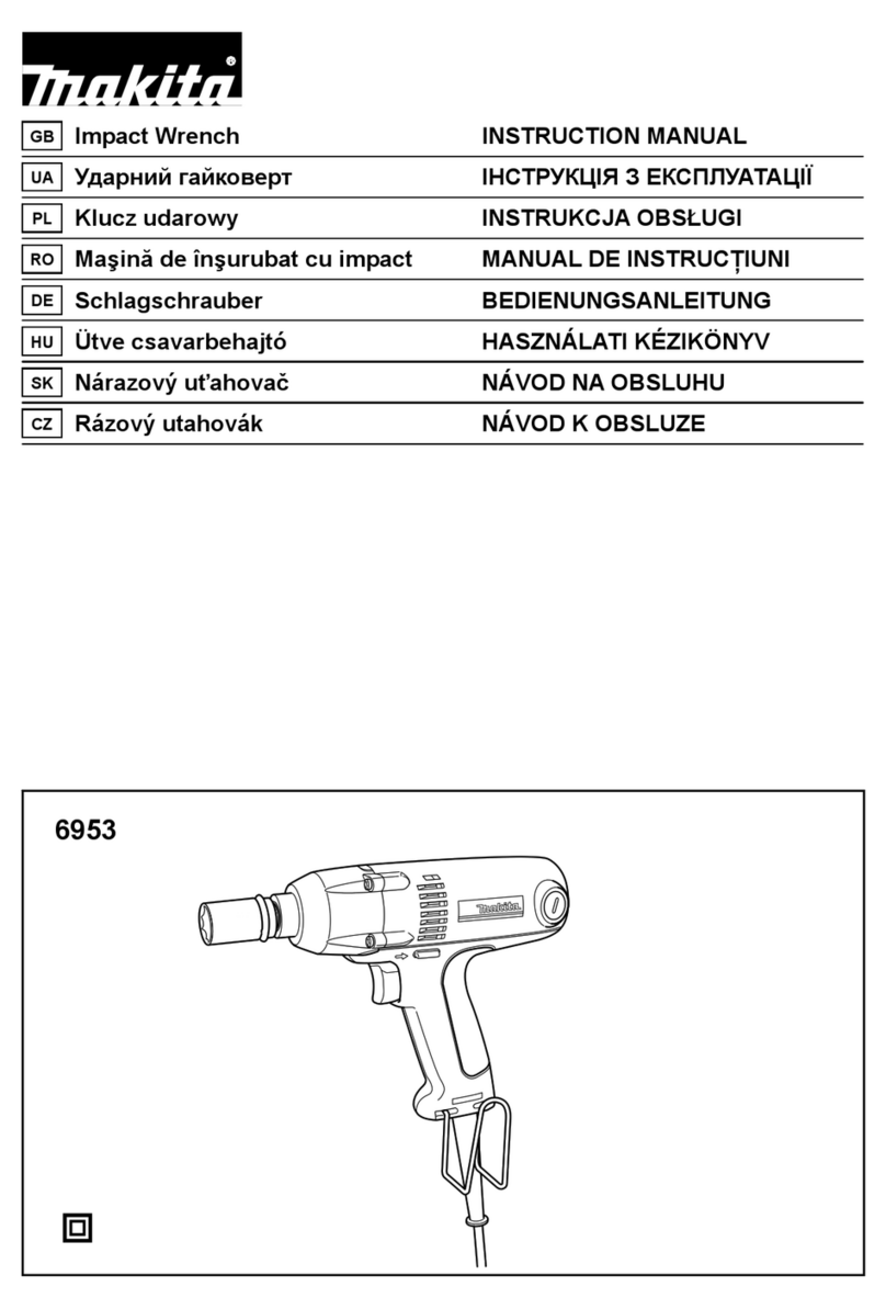 Makita 6953 User manual