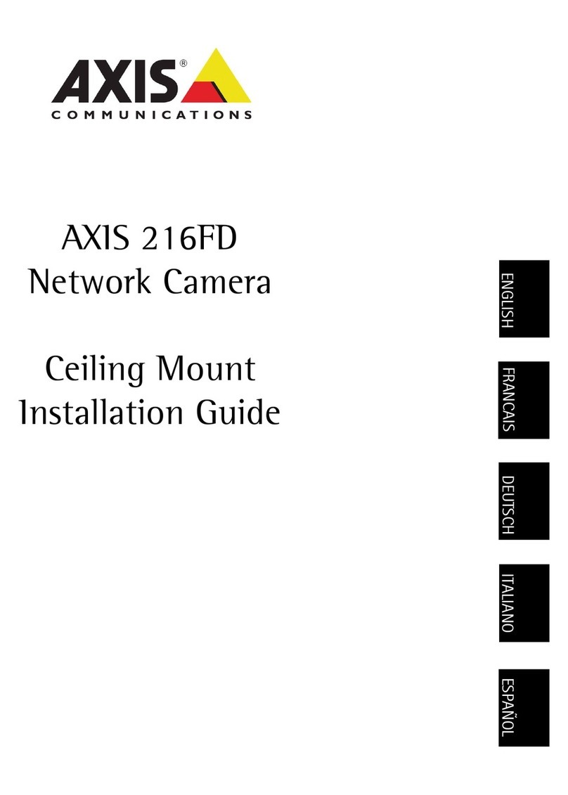 Axis Axis 216FD User manual Axis Axis 216FD User manual