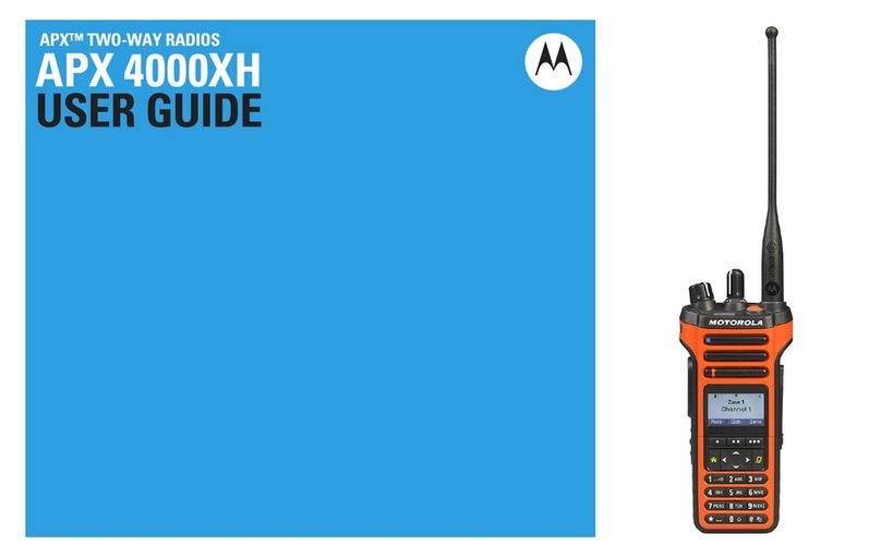 Motorola APX4000 XH user guide