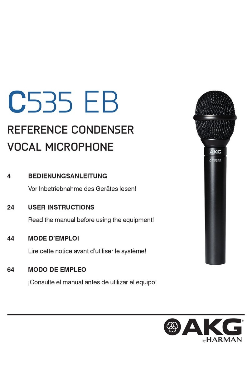AKG C 535 EB User instructions