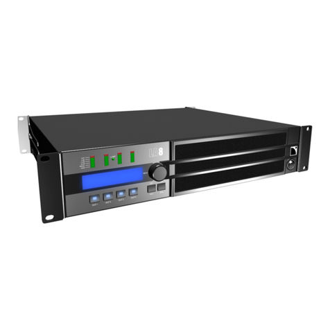 L-Acoustics LA8 User manual