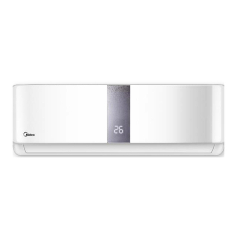 Midea Aurora MSABAU-09HRDN1-QRC8GW User manual
