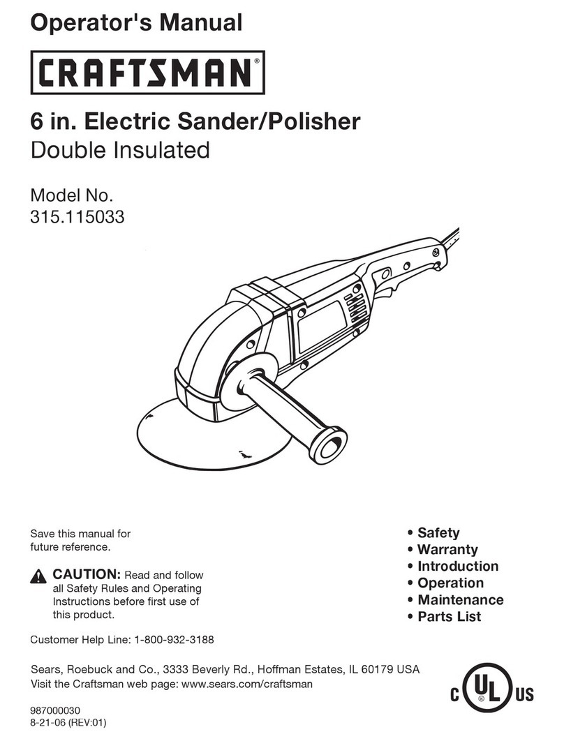 Craftsman 315.115033 User manual