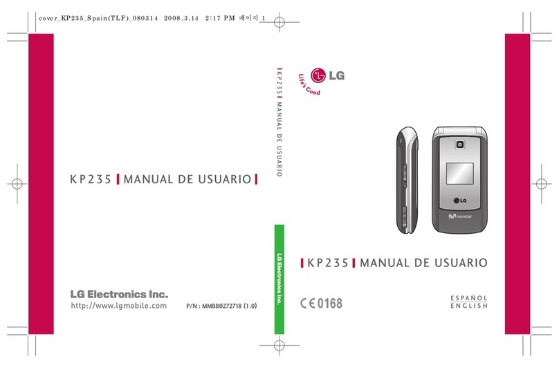 LG KP235 User manual