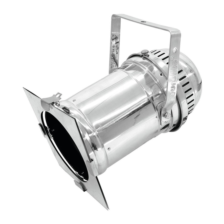 EuroLite PAR-64 Profi Spot User manual